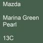 Preview: Mazda, Marina Green Pearl, 13C.